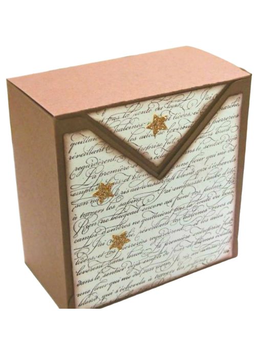 Box mit dem Falzbrett basteln
