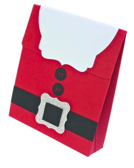 Weihnachtsmann-Tüte selber machen