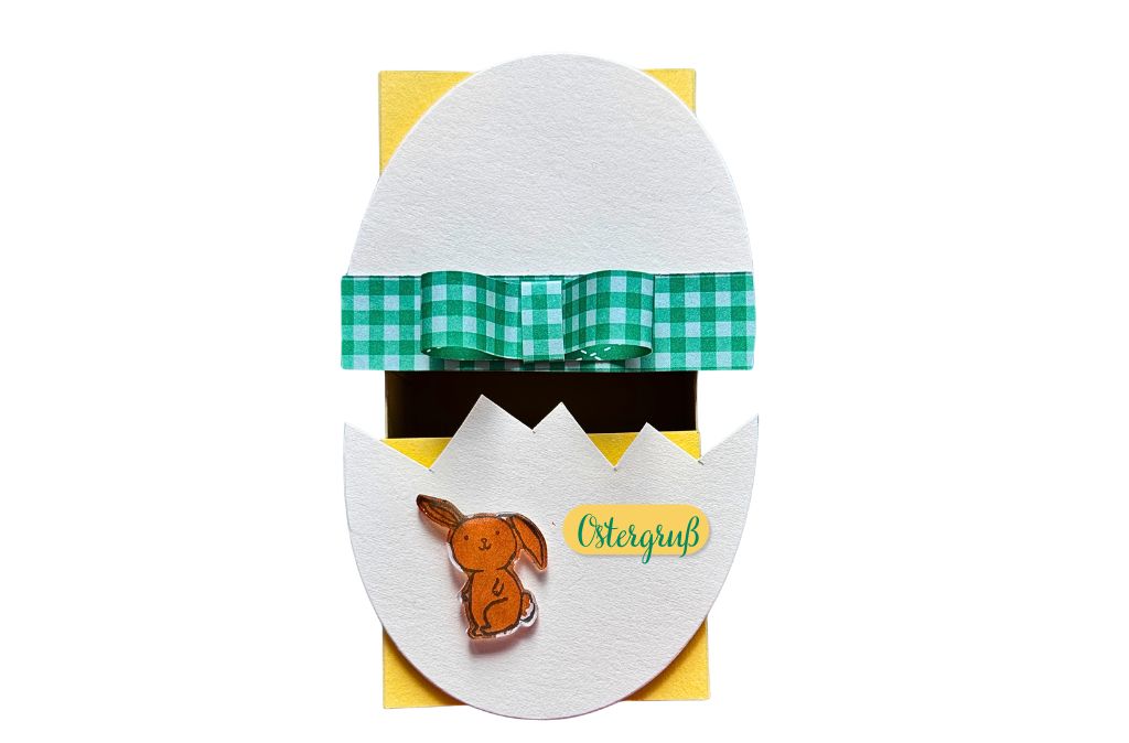 Matchbox als Osterverpackung basteln