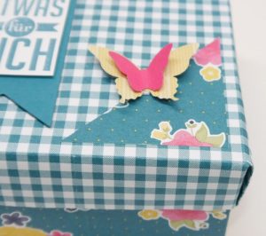 Origami-Box aus Designerpapier von Stampin' Up!