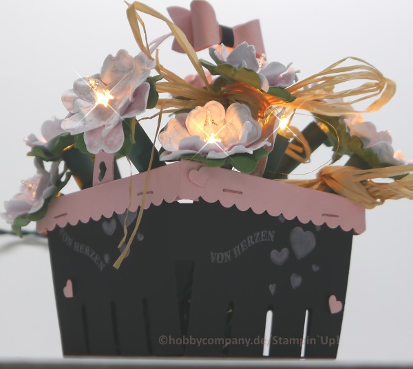 Stempelset Flower Shop mit einer Lichterkette 2