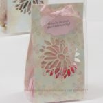 Geschenkverpackung Blumenkreation von Stampin Up!