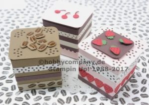 Verpackung Petit four