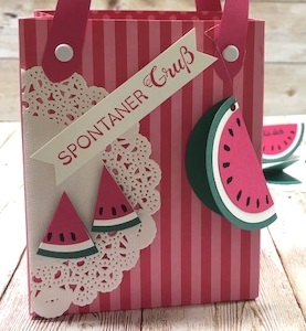 Geschenktüte Wassermelone