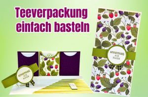 Teeverpackung basteln