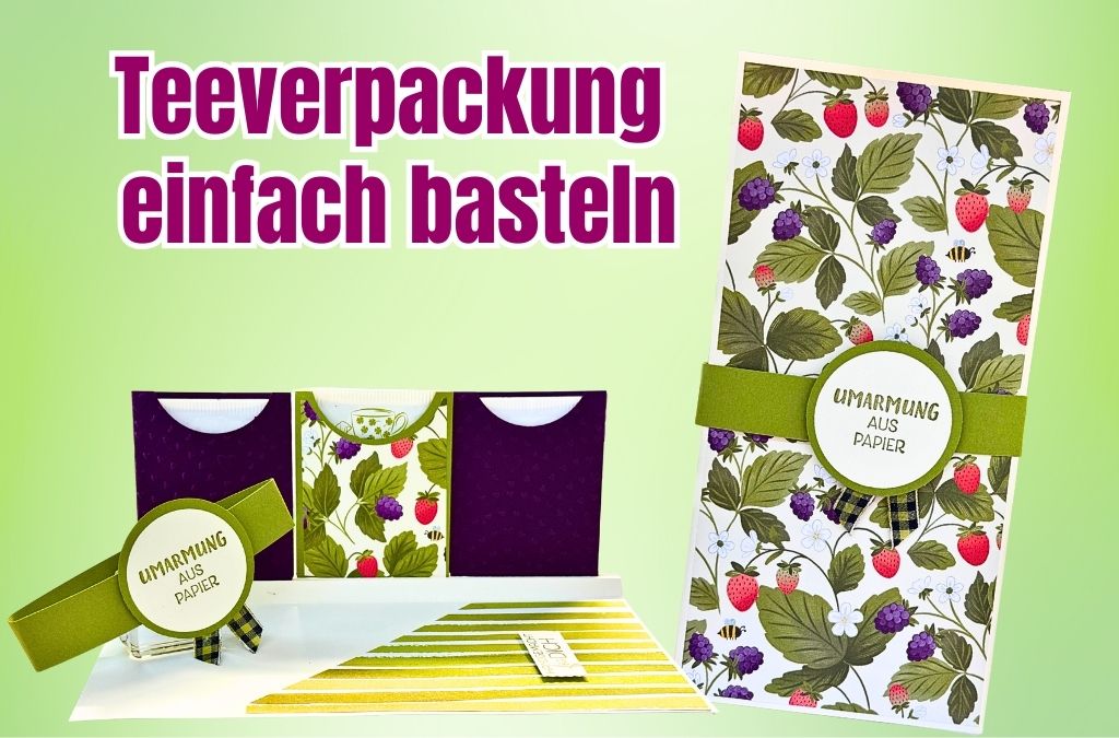 Teeverpackung basteln