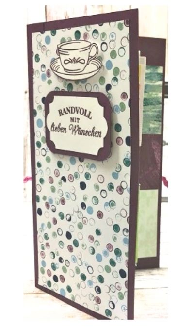 Teeverpackung basteln - das war die alte Verpackung