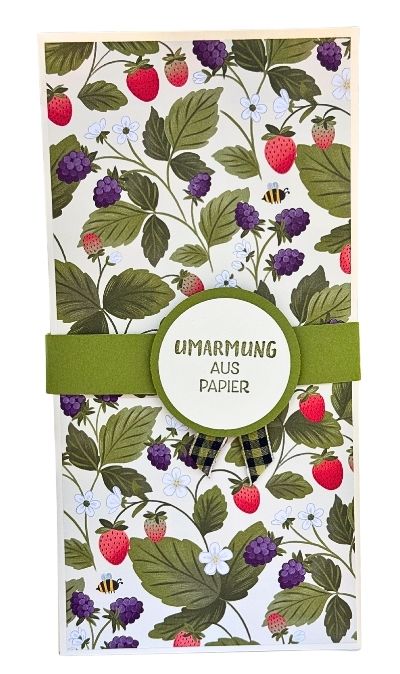 Teeverpackung basteln - die neue Verpackung