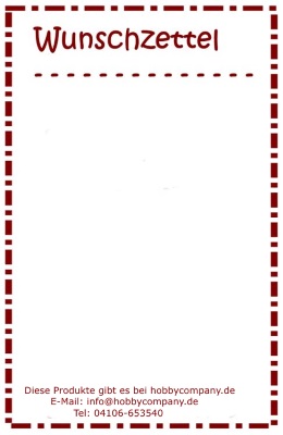 Wunschzettel