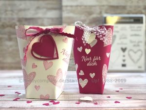 Valentinstag Verpackung basteln