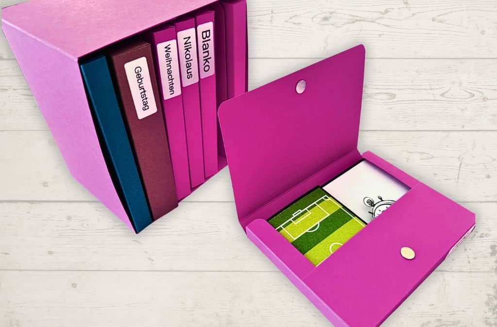 Rezeptbox selber machen oder als Kartenbox nutzen