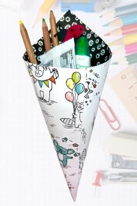 Mini-Schultüte basteln