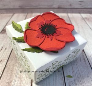 Geschenkbox mit Deckel basteln