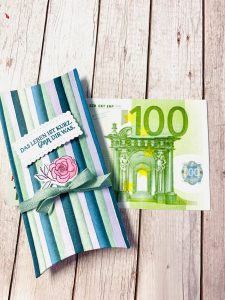 Kissenschachtel oder Pillowbox