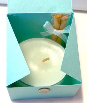Verpackung DIY 2 Ideen zum PartyLite Maxi-Teelicht