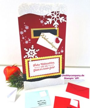Weihnachtskarte Mailbox