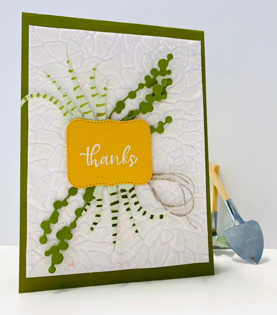 Kartenhintergründe mit Strukturpaste