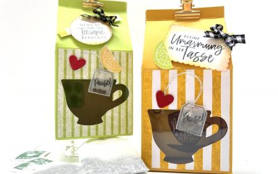 Magische Teerapie Teeverpackung basteln