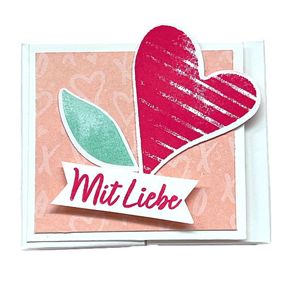 Süße Verpackung zum Valentinstag basteln