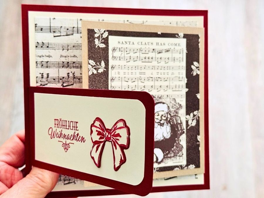 Anleitung Geburtstagskarte - Double Flap-over Card