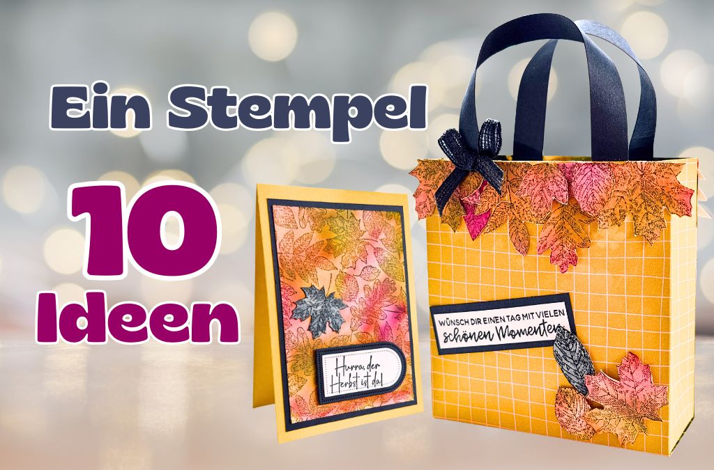 10 Bastelideen mit nur einem Stempel!