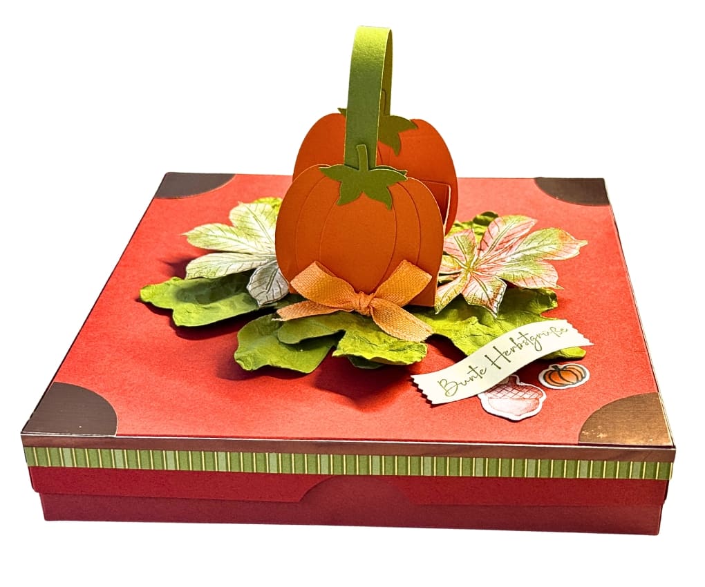 Geschenkverpackung basteln für Servietten, schnell und einfach