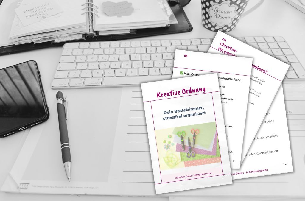 Workbook Ordnung im Bastelzimmer - für kreative Arbeitsplätze