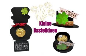 Silvester Bastelideen, einfache Anleitungen