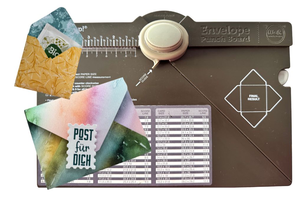 Stanz-und Falzbrett für Briefumschläge - EVP