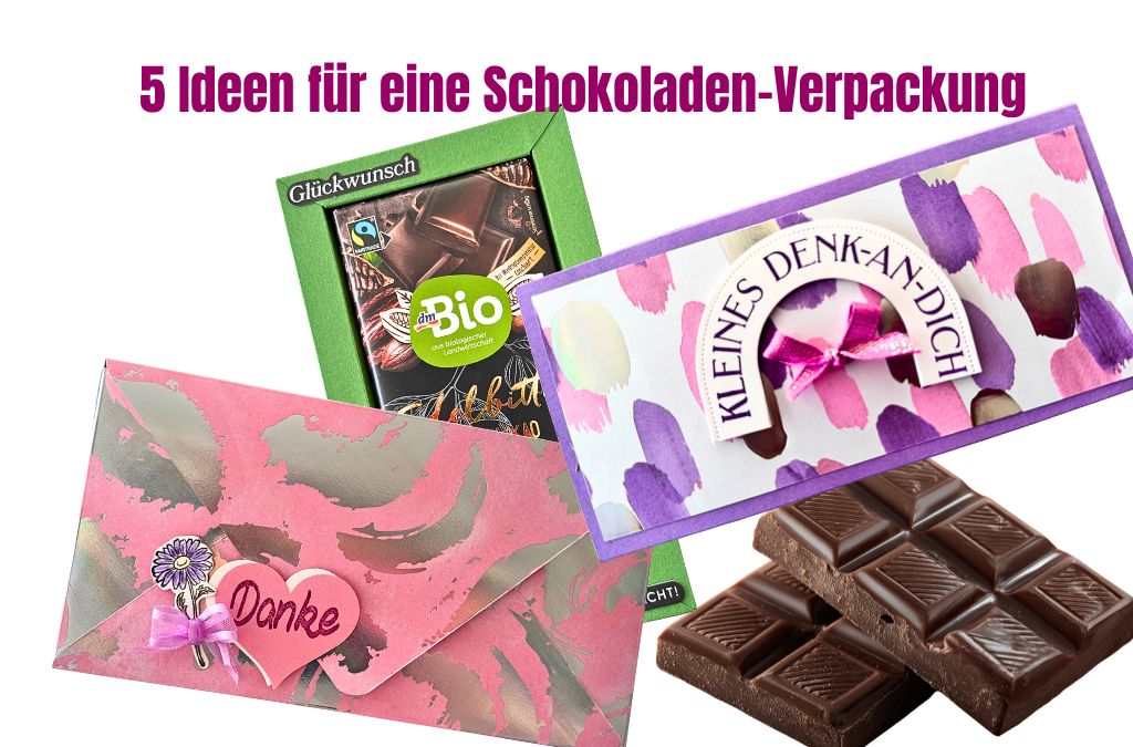 5 Ideen für eine Schokoladen-Verpackung
