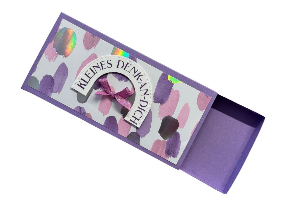 Matchbox, eine Verpackung wie eine Schublade, für Schokolade