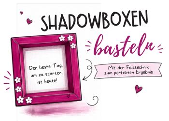 Shadowbox basteln Workbook