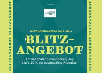 Stampin' Up! Blitzangebot im Mai