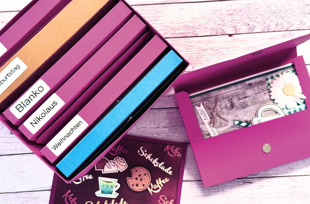 Rezeptbox selber machen oder als Kartenbox nutzen