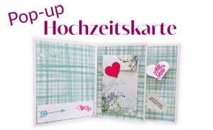 Pop-up Hochzeitskarte selber machen