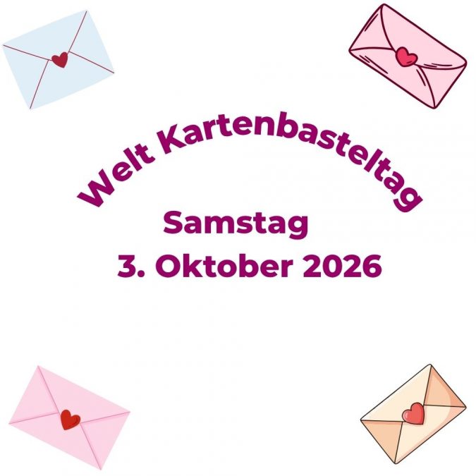 Welt Kartenbasteltag