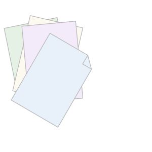 Papierbasteln für Anfänger, welches Papier