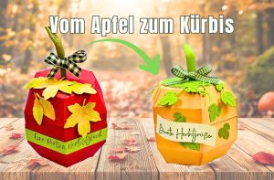 Verpackung basteln im Herbst